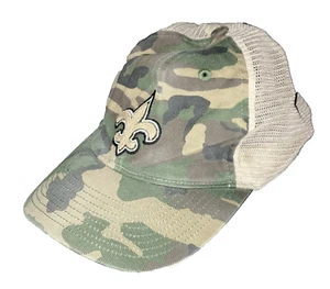 New Orleans Saints Woodland Camo Snapback Baseball Cap Mütze NFL Reebok - Bild 1 von 13