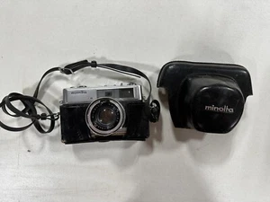 Classic Minolta HI-MATIC 7s 35mm Camera f/1.8 45mm Rokkor PF Lens W/case A31 - Picture 1 of 7