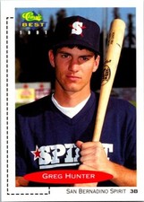 1991 Classic Best #178 Greg Hunter