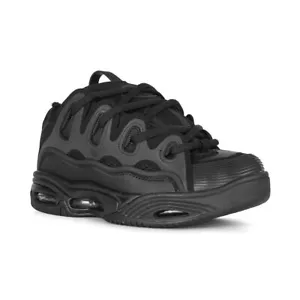 Osiris D3 2001 Skate Shoes - Black/Black/Shearling - Picture 1 of 8