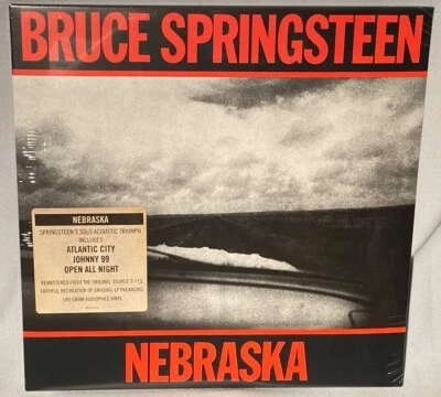 LP BRUCE SPRINGSTEEN Nebraska (180g Vinyl, REMASTERED, 2015 ) NEW MINT SEALED - Image 1 of 2