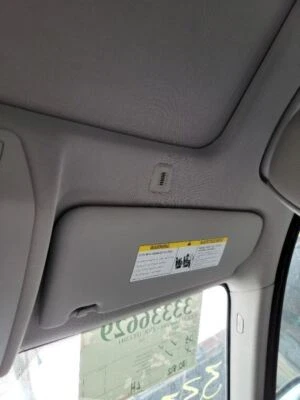 2010-2016 BMW 528i PASSENGER SIDE SUN VISOR: GRAY  Foto 1 de 4