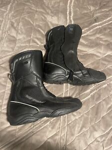 Tourmaster Motorcycle Boots Size 42 Women’s 11 Men’s 9.5 PreOwned