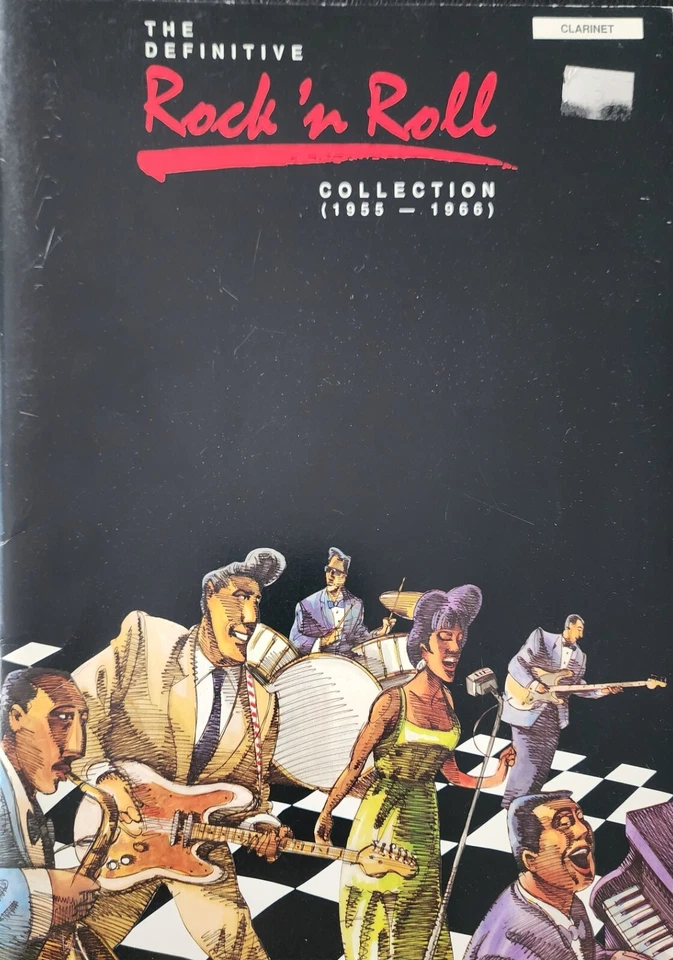 Clarinet The Definitive Rock N Roll Collection 1955 - 1966 Sheet Music Book - Image 1 of 4