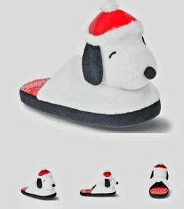 NWT UNISEX PEANUTS FAMILY CHRISTMAS CHARACTER KIDS SLIPPERS - Picture 1 of 5