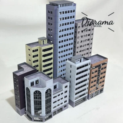 HO Scale Outland Model Building Model Train Railway Layout House Scene Model Toy - Image 1 of 4