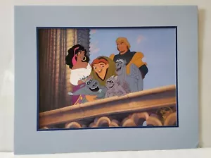 LITOGRAFÍA CONMEMORATIVA EXCLUSIVA DE WALT DISNEY JOROBADO DE NOTRE DAME 1997 - Imagen 1 de 3