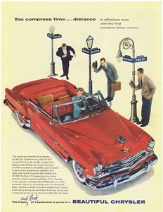 Printanzeige Chrysler Cabrio 1954 - Bild 1 von 1