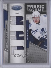 2011-12 Certified Fabric of the Game Materials NHL Die-Cut Prime /10 Luke Schenn