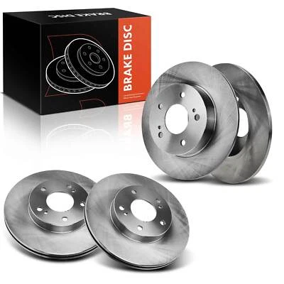 Nuevos rotores de freno de disco laterales delanteros y traseros para Nissan Máxima Infiniti I30 V6 3,0 L Foto 1 de 4