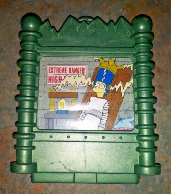 Burger King Simpsons 2002 comida para niños clásicos espeluznantes Marge soporte de juguete de Halloween Foto 1 de 2