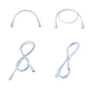US 2FT~4FT Connecting Cords 3-Pin for T8 T5 Integrated LED Tube Light Bulb 4 PCS - Picture 1 of 12