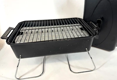 Char-Broil 461111811 черный портативный столешница 1 горелка газовый гриль неиспользованный читать - Изображение 1 из 4