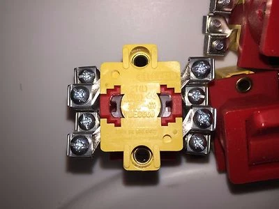 Schlegel VDE0660 Toggle Switch 300V On Off Emergency Safety Button 380  - Image 1 of 2