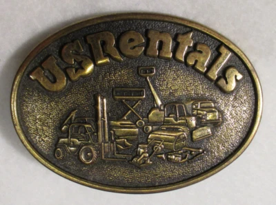 Stotts vintage de latón macizo de alquiler de Estados Unidos hecho en EE. UU. construcción agricultura Foto 1 de 4