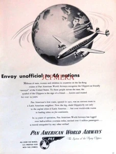 Lockheed 'CONSTELLATION' Aircraft Advert - Original 1947 Print - Picture 1 of 1