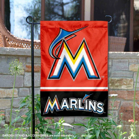 Miami Marlins Garden Flag and Yard Banner Cover