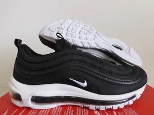 Nike Air Max 97 Black-White Mens Sz 6.5 / Womens Sz 8 [921826-001] - Picture 1 of 5