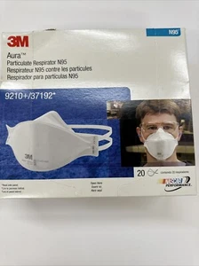 (20 PACK) 3M Aura 9210+ N95 Mask Particulate Respirator Disposable Protective - Bild 1 von 8