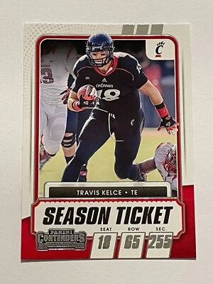 2021 Contenders Draft Picks Football #28 - Travis Kelce - Kansas City Chiefs - Image 1 of 2