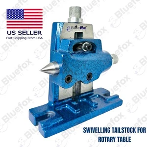 Universal Tailstock Adjustable / Swiveling For Rotary table, Dividing Head - Picture 1 of 7