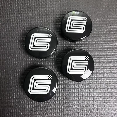 Conjunto de tampas de centro de roda Carrol Shelby Ford Mustang Super Snake Cobra GT500 2,5" - Imagem 1 de 4