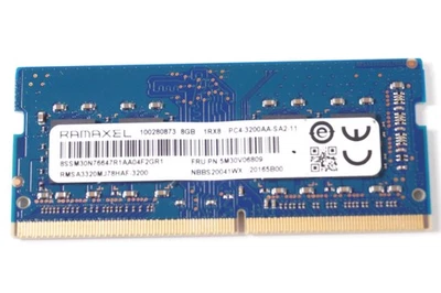 RMSA3320MJ78HAF-3200 Ramaxel Technology 8GB PC4-3200AA 3200Mhz SO-DIMM Memory - Image 1 of 2