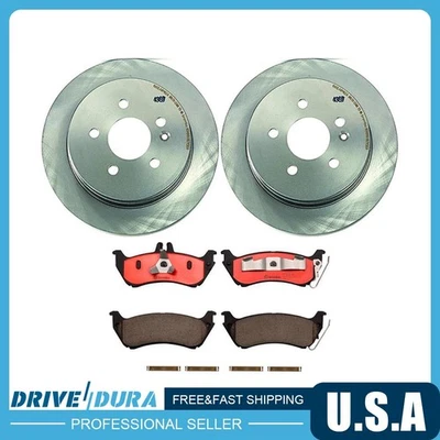 Rotores de freno de disco trasero Brembo pastillas de freno de cerámica para Mercedes-Benz ML430 1999 Foto 1 de 4