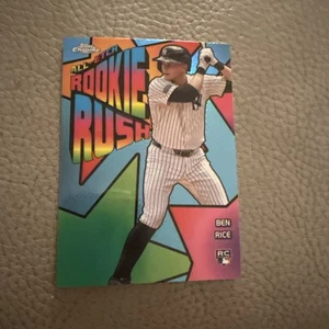 BEN RICE 2025 TOPPS CHROME ALL-ETCH ROOKIE RUSH YANKEES #CERR-16 RC Q3694 - Bild 1 von 2