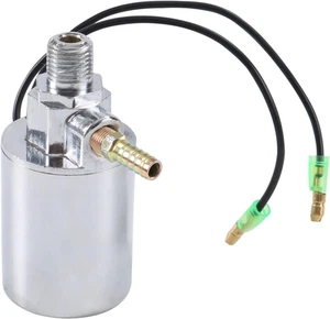 12V 24V Zug LKW Lufthorn elektrisches Magnetventil Schwerlast 1/4" NPT chrom - Bild 1 von 12