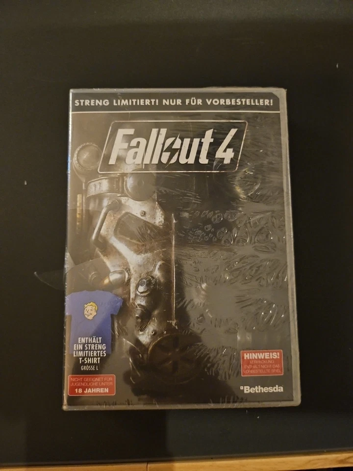 Fallout 4 PreOrder Box Vorbesteller T-Shirt Gr. L [PS4, XBOX ONE, PC] OVP, MINT - Bild 1 von 4