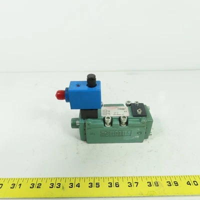 Numatics I22BA400R061D61 Pneumatic Solenoid Valve 232PSIG 24VDC 4.0W - Image 1 of 4