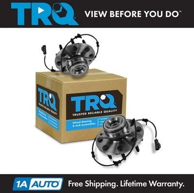 TRQ Front Wheel Hub Bearings Set For 2006-2008 Dodge Ram 1500 Ram 2500 Ram 3500 - Image 1 of 4