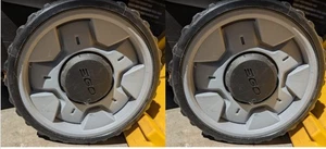 Par de cortacésped de rueda trasera genuina EGO 2824279001 LM2020, LM2100, LM2101, LM2130 - Imagen 1 de 1