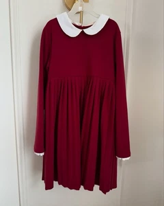 Lacoqueta Girl Burgundy Dress Size 10 years - Picture 1 of 1