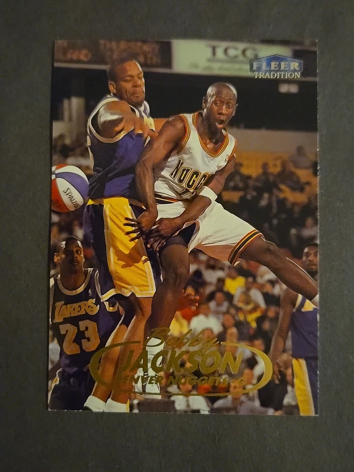 1998-99 Fleer Tradition #49 Bobby Jackson Denver Nuggets NBA - Image 1 of 2