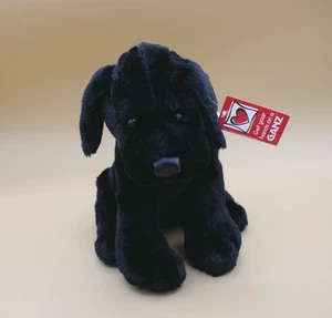 Rare Ganz Webkinz Black Lab No Code H10156 Plush Stuffed Animal - Picture 1 of 4