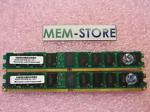 A2257239 16GB 2X8GB DDR2-667 Pc2-5300 VLP ECC Dell PowerEdge M605 - Picture 1 of 1