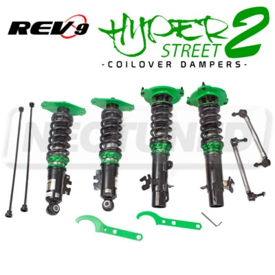 R9-HS2-040_3 Hyper-Street 2 Amortiguadores Enrolladores Para Mini Cooper Convertible 05-08 Foto 1 de 4