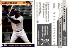 Alex Frazier 2004 Grandstand South Bend Silver Hawks #NNO Card *AutographDen*