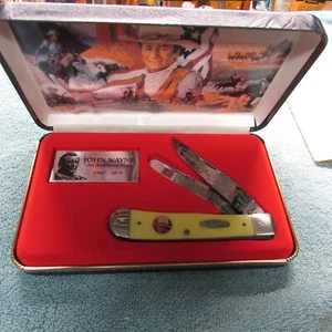 Case XX 3254 Trapper "John Wayne American Hero" W. Box - Picture 1 of 9