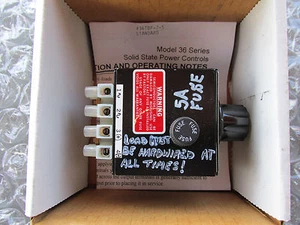 Payne 36TBP-2-5 Solid State D.C. Output Power Control 240 VAC NEW!!! Free Ship - Picture 1 of 4