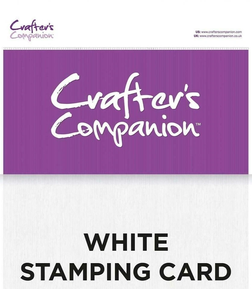 20 x A4 Crafter's Companion A4 Smooth White All Purpose Card 250gsm NEW - Image 1 of 1