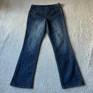 Jeans JAG para mujer 14 (32X33) denim oscuro tiro alto bota pierna elástica - Imagen 1 de 13