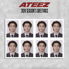 Kpop Ateez 2024 Season's Greetings School Id Photo Uniform Id Photo Card