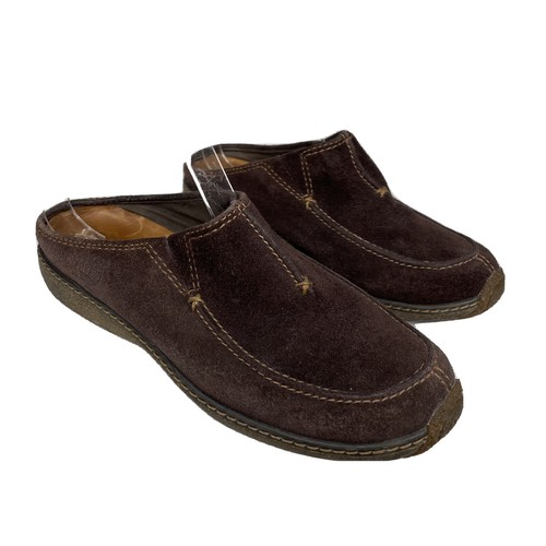 Scarpe Timberland Marrone Scamosciato Slip On Mules Moc Comforia System Donna Taglia 6