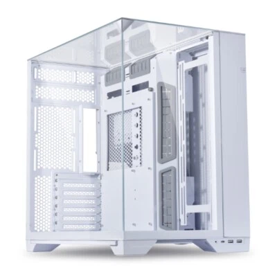 Lian-Li O11VW PC Case Tower White 4.0mm & 3.0mm TG EATX ATX mATX mITX Retail - Image 1 of 4