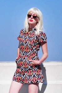 Elliatt Wonderland High Neck Printed Playsuit - Picture 1 of 11