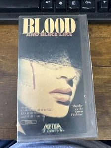 Blood and Black Lace (vhs, cutbox) Mary Arden, Cameron Mitchell, Eva Bartok - Picture 1 of 3