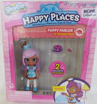 Shopkins Happy Places Kirstea Puppy Parlor Lil' Shoppie Doll Home Collection  - Image 1 of 3